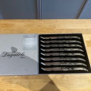 Steak Knives -  Set of 8, Laguiole by Trudeau